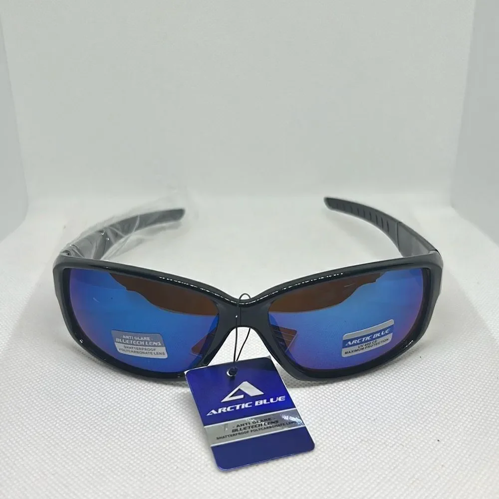 Arctic Blue Mirrored Sunglasses